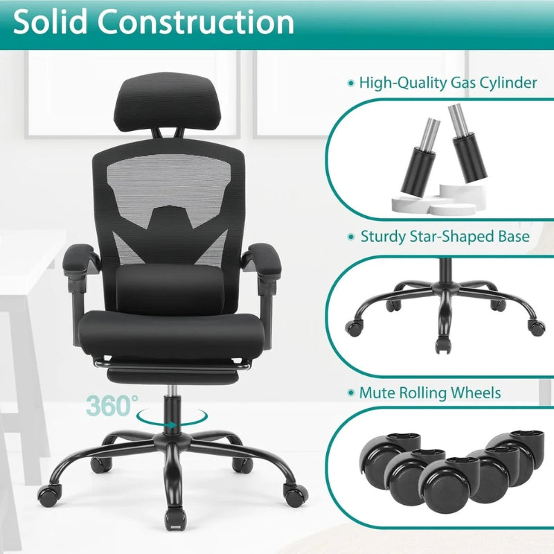 Ergonomic Mesh Office Chair