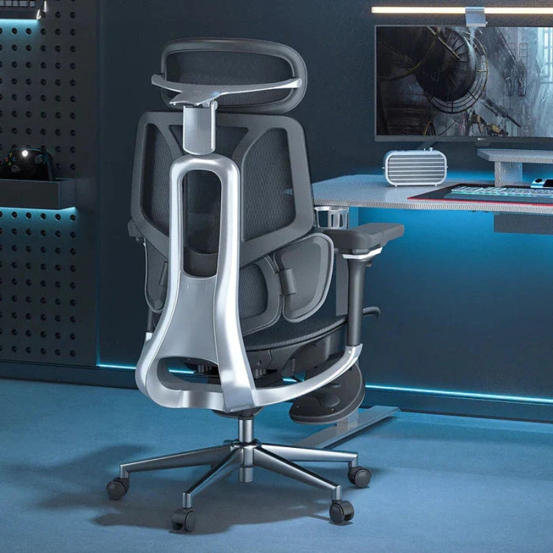 Ergonomic Black White Chair