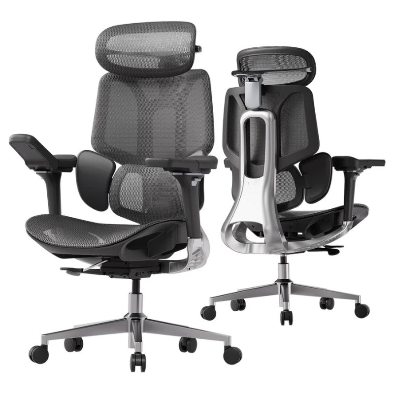 Ergonomic Black White Chair